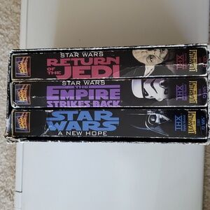 Star Wars Triology 1995 VHS Tape SET